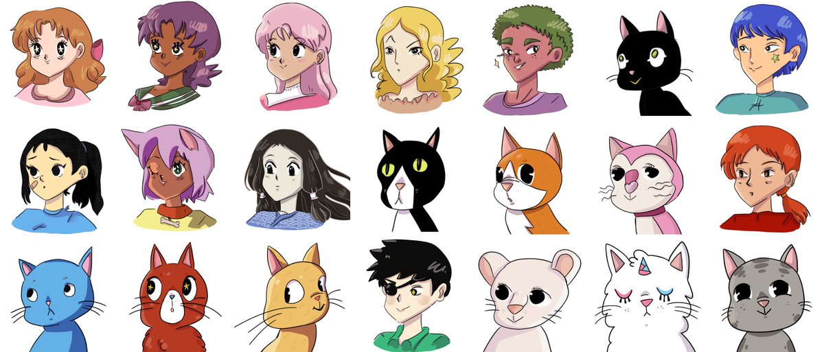 Support me by subscribing to my Behance account! behance.net/vivimarkatos/
The subscribers will get a package of 21 avatars anime-retro inspired together with their black and white versions!
#behance #supportartists #supportartistsoninstagram #art #artists #artist #lifeofanartist