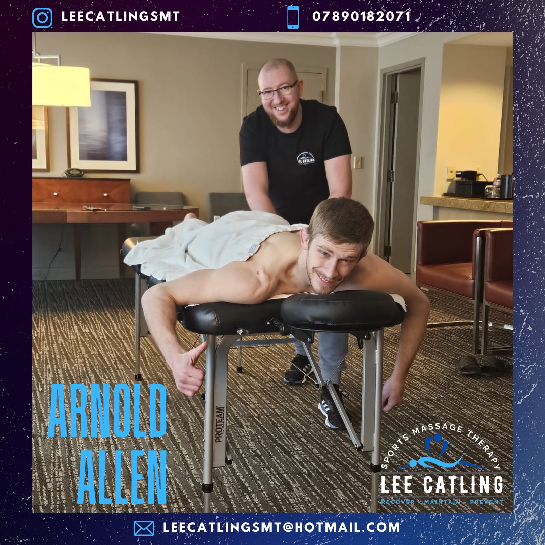 Working with the best!

Treating @Arnoldbfa helping him prep and recover for his fight Saturday 20th Jan #ufc297 in Toronto 🇨🇦 
LETS GO! @ufc 

❤️ Like
➡️ Follow
🗣️Comment

#leecatlingsmt #teamallen #ufc #ufctoranto #canada #toranto #AAA #almighty #mma