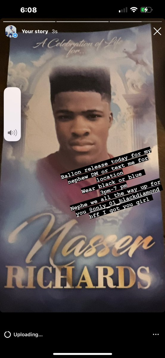 JanitaCrystal's tweet photo. Rest well nephew https://t.co/K6GYFdmQP7