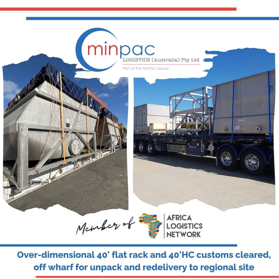 africa_logistic's tweet photo. 📢 Members News!!!
Congratulations #MinPac, member of @africa_logistic representing #Australia !
MORE: https://t.co/fnPF6mhxcA
#Australia #africa #africalogistics #africashipping #africalogisticsnetwork #aln #shipping #logistics #freightforwarding #projectcargo https://t.co/k6MKZJntig