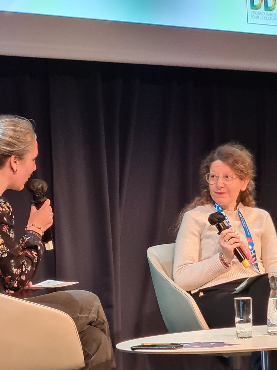 Valérie Martin de l'<a href="/ademe/">ADEME</a> intervient sur "le rôle du secteur culturel pour faire advenir des imaginaires compatibles avec le vivant" au sein de l'espace DD du #BIS2024 à Nantes. <a href="/REEVE_PdlL/">Réseau Eco Evenement (REEVE)</a>