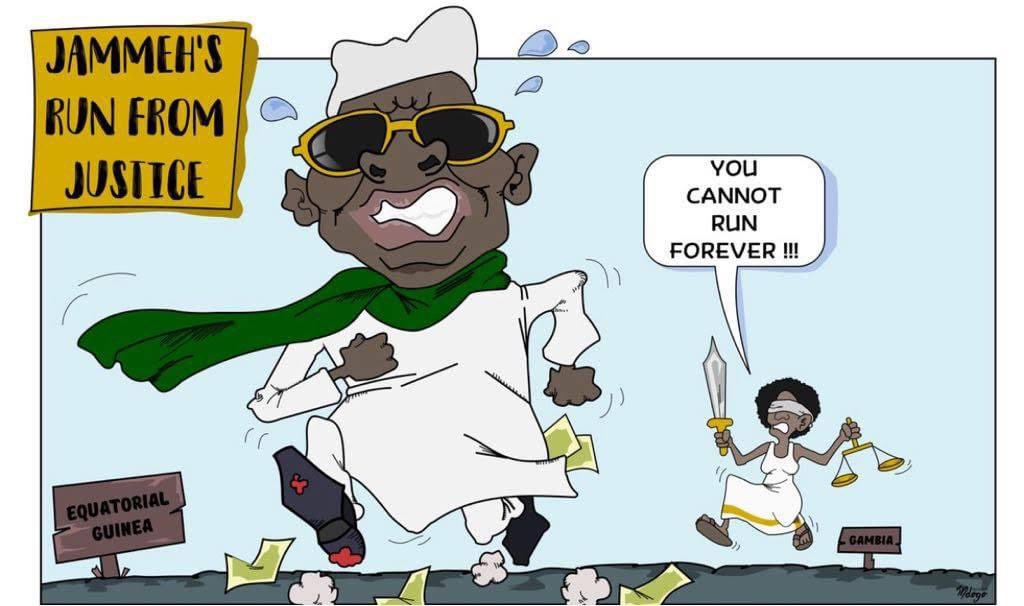 Jammeh2J's tweet photo. Those who aided #Jammeh in committing crimes are now facing justice; let's hope he follows suit.

#jammeh2justice #UJcases https://t.co/5QItnWcjQP