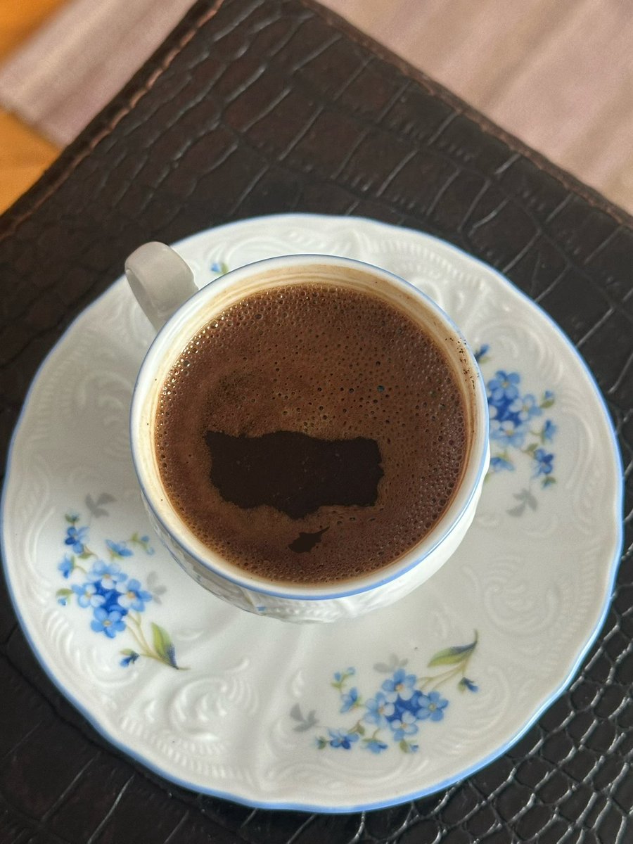 proof that it is 100% Turkish coffee 🇹🇷