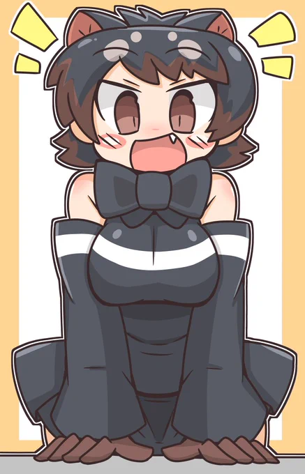 タスマニアデビルらくがき