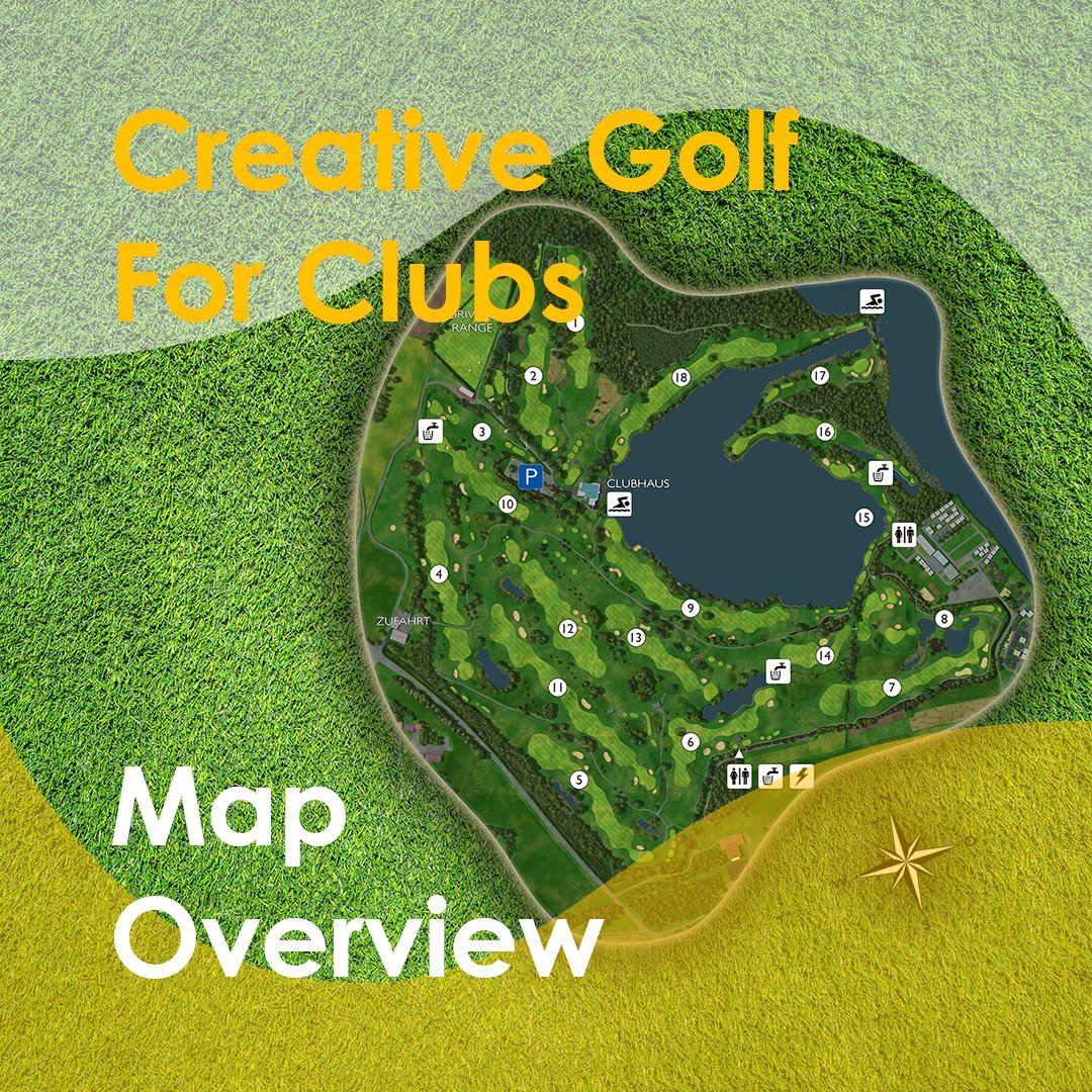 Creativegolf3D's tweet photo. Our team can vividly recreate your existing or projected course in virtual reality, right down to the smallest detail. We can also create a view of the entire course suitable for information boards.
#creativegolf #ForClubs
#Golf #club #map #course #golfsimulator #services https://t.co/2XE7Uughlj