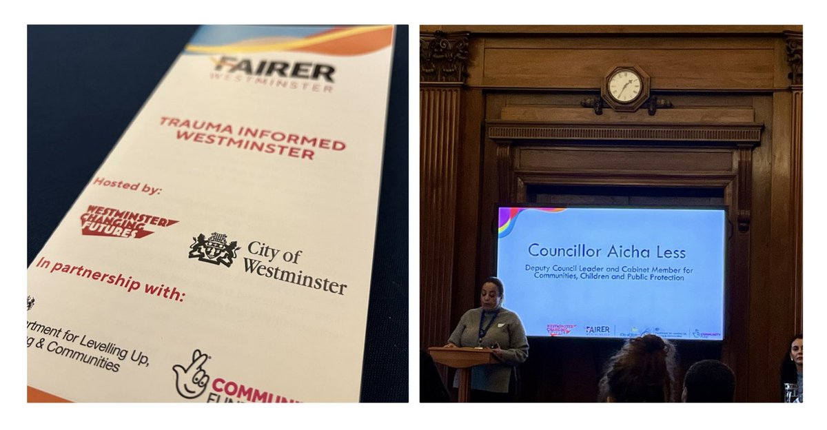 Really good to be at the launch of #traumainformed #Westminster to hear about the progress the @TNLComFund and @luhc funded Changing Futures project has been making and what their plans for the future for #multipledisadvantage are.