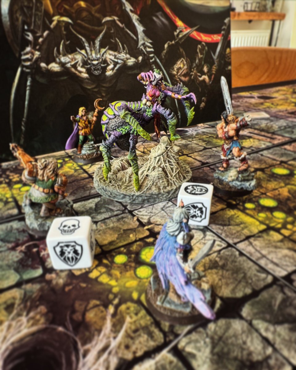 I think <a href="/heroquest/">Zargon</a> needs spiders, not just big ones, little ones too. No heroes were harmed during the taking of this photo… well maybe a little light maiming. #bgg #tabletop #heroquest