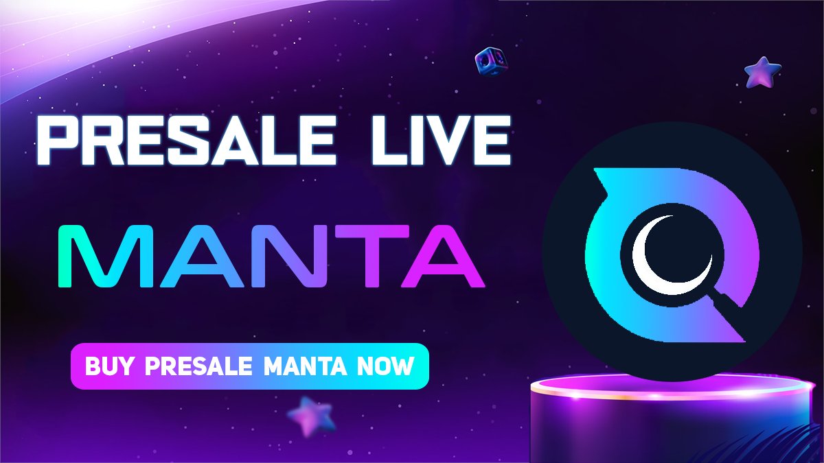 MantaCoinSol's tweet image. Last 3,500,000,000 $MANTA will be rewarding to First 700 wallet today

LIKE &amp;amp; drop your $SOL wallets 👇 if you don't have

$MANTA PRESALE IS NOW LIVE ! DON'T MISS

JOIN FAST, SEND $SOL TO: 4szBtnFAdBSP9W6n7zbgT8SmUJ1Rmjvk7xE5UbsDJSf2

Min: 0.5 - Max: 15