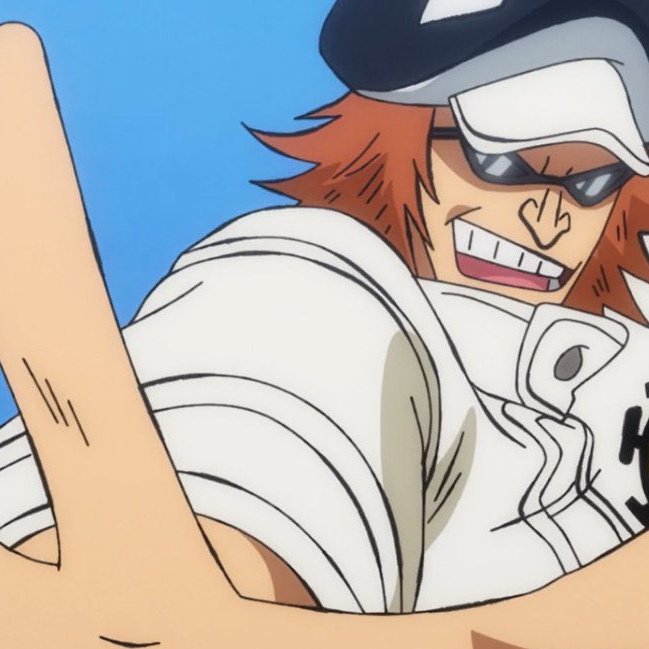 ม ม หมวกฟาง !? ไหนกลับมาได้เจอหน้าหมอนี่เป็นคนแรกกันล่ะฟ้ะ 

" ตอนนี้ทั้งนายแล้วก็กัปตันไม่ใช่พันธมิตรกันแล้ว เป็นศัตรูกันแล้วนะเฟร้ยยยย 🫵🏻 "