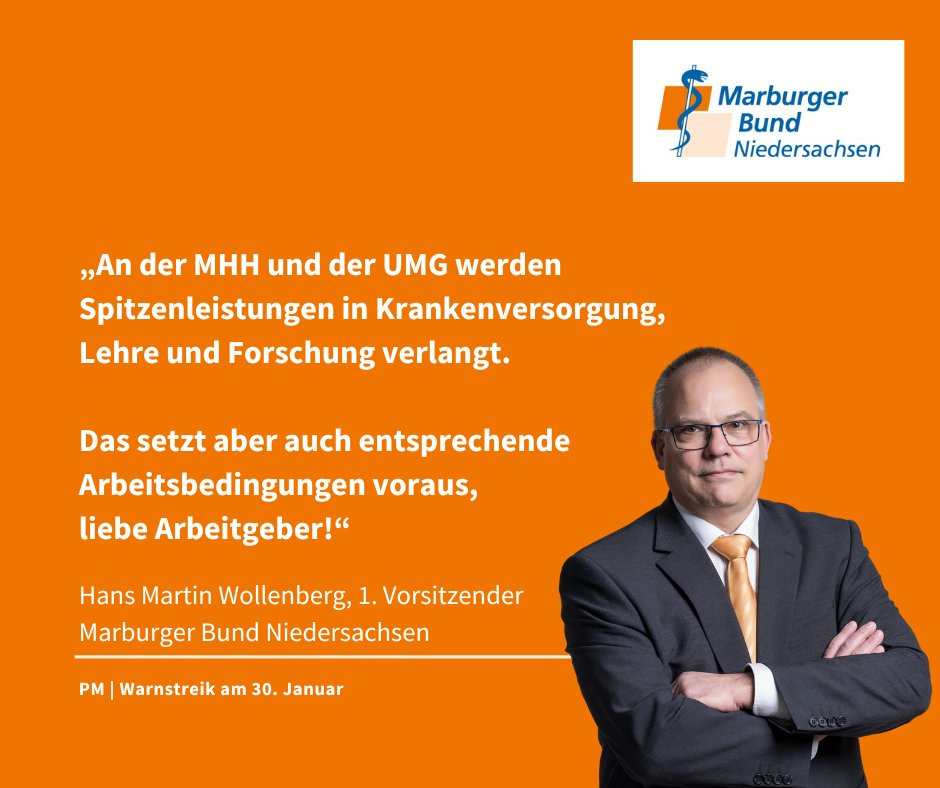 Huebner_MB's tweet photo. Am 30. Januar gehen Ärzt*innen der #MHH und der #UMG mit Uni-Kolleg*innen aus ganz Deutschland in Hannover auf die Straße. #ärztestreik #marburgerbund https://t.co/7SO2Vl97Xo