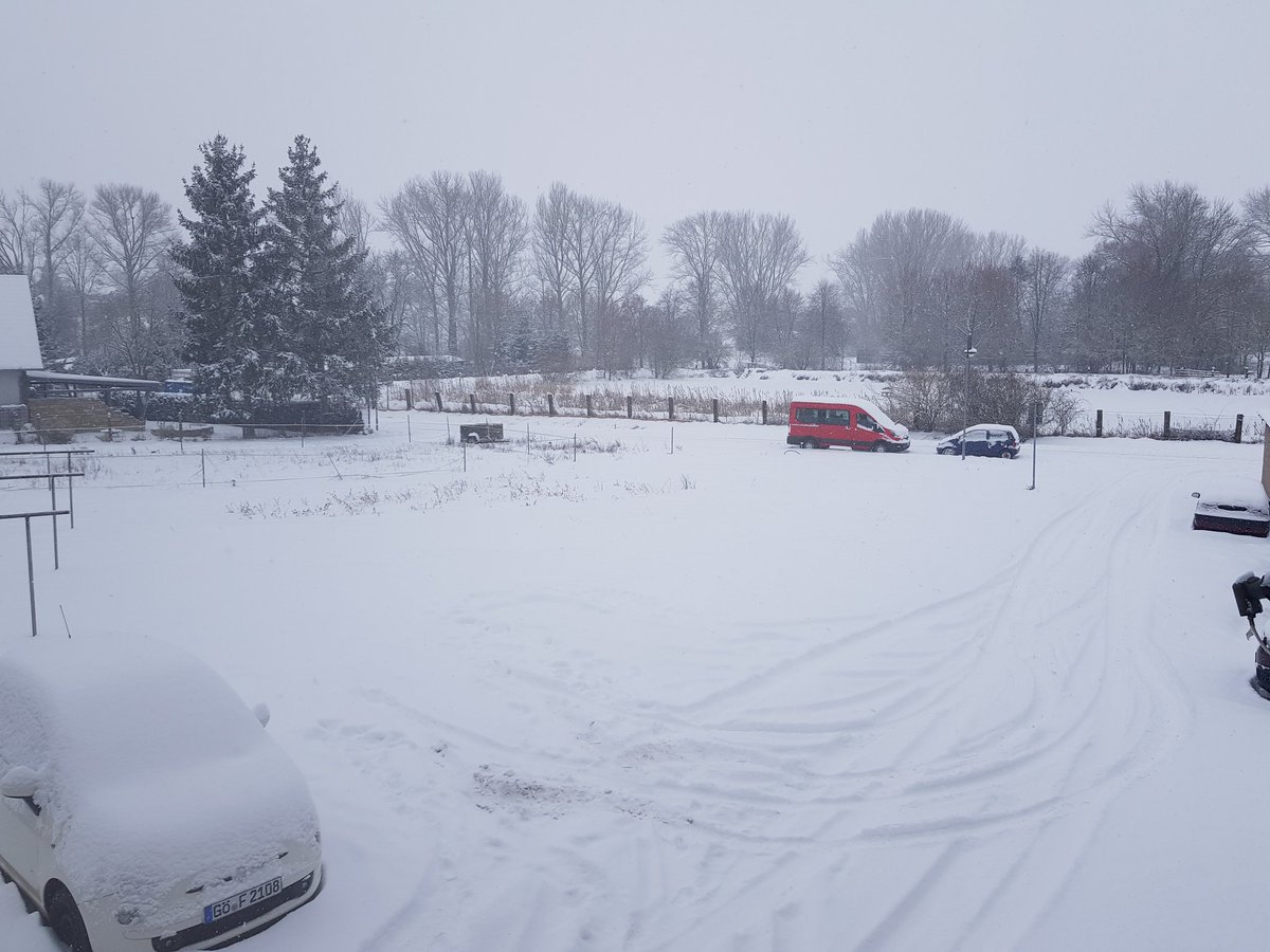 Es hat geschneit  und das 6 Tage vor meinem 50 Geburtstag