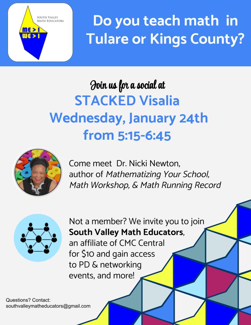 South Valley Math Educators tweet media