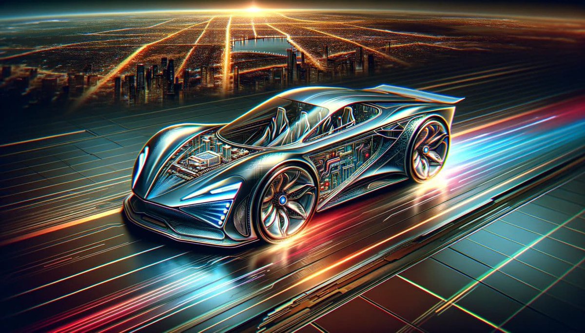 Le #AI a généré $FRGX si le token était une voiture 😎

 Voici l'image représentant le concept du jeton de cryptomonnaie #FRGX en tant que voiture futuriste.

 👀 Le design incarne les caractéristiques dynamiques et innovantes de la #crypto-monnaie.

 Qu'en penses-tu?)