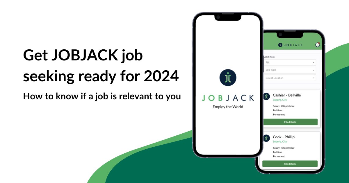 JOBJACKApp's tweet image. Important questions to ask before you apply for a job

1️⃣ Do I meet the job requirements? 
2️⃣ Do I have easy transport to get to the job?  
3️⃣ Do I have the right personal skills?

Visit JOBJACK for more job seeking resources: app.jobjack.co.z/auth 📲 
#JobsSA