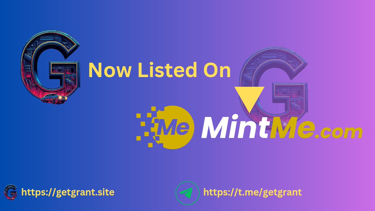 GetGRTCoin's tweet photo. Grant Token withdrawal is now Open on https://t.co/uyl2gG4gSx, Starting Trading soon, Be Ready.
#GetGRTCoin https://t.co/MIkRGSIFTn