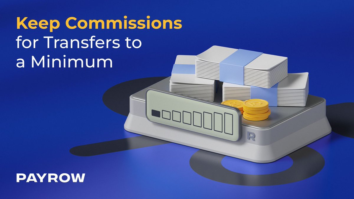 Reduce transfer commissions to the bare minimum with our exclusive pricing policy!

Experience the difference as we prioritise cost-cutting. #Payrow is the place where minimal commissions mean maximum benefits for you! 👇 😎

buff.ly/3o7w9dD

#onlinepayment #finance