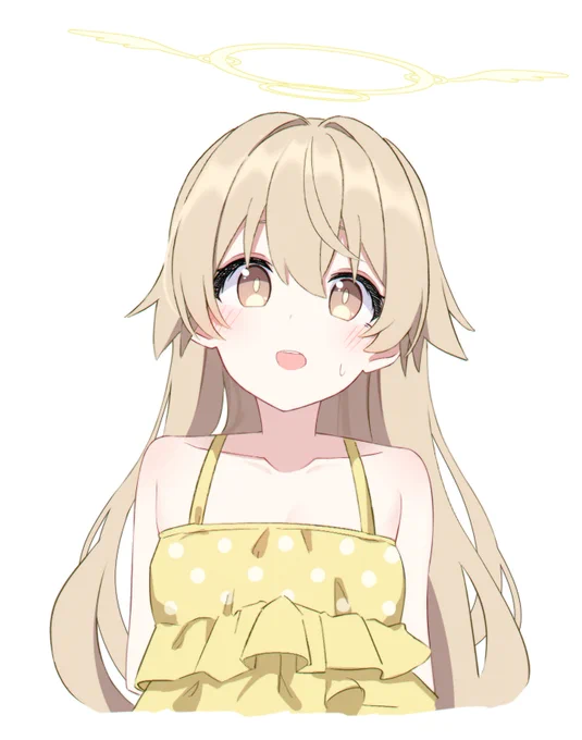 ワンピースヒフミさん描きました。 #ブルアカ #ブルアカイラスト部