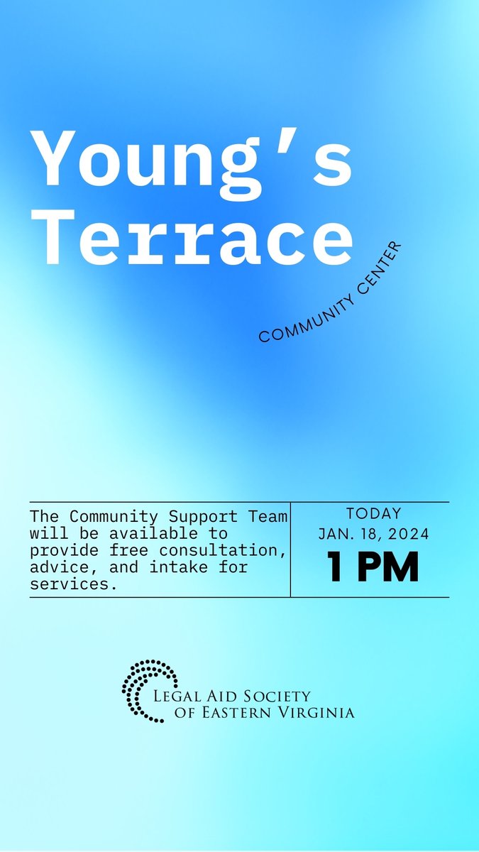 Legal Aid Society of Eastern Virginia tweet media