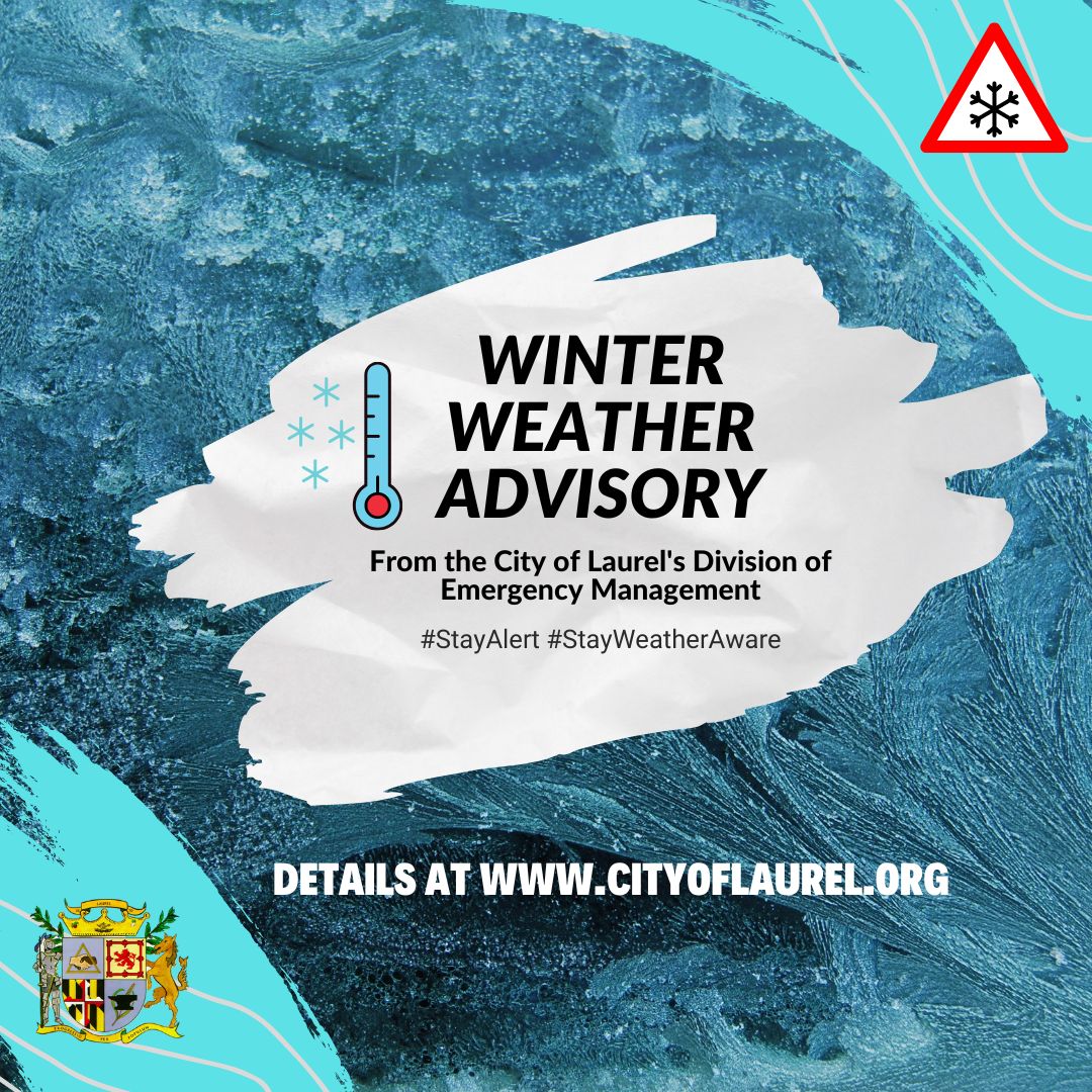WINTER WEATHER ADVISORY in effect on Friday, 1/19, 4a-7p. Snow totals 1-3 in. Slippery road conditions will impact morning commute. Surfaces could be icy and slippery, increasing your risk of a fall and injury. #DriveWithCaution🚧 #WalkLikeAPenguin🐧 #StayWeatherAware👀