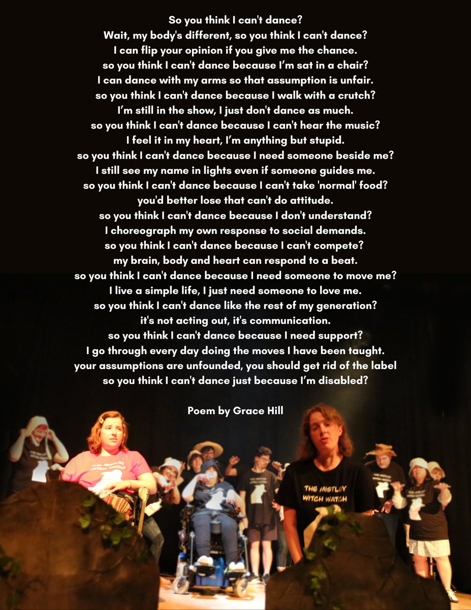 We're back with our community companies this week! ✨ So to celebrate we're sharing this poem sent to us by Grace who was inspired to write the poem after watching ACT in The Mistley Watch Watch last year!

Such a beautiful poem that brilliantly captures everything about RRC!