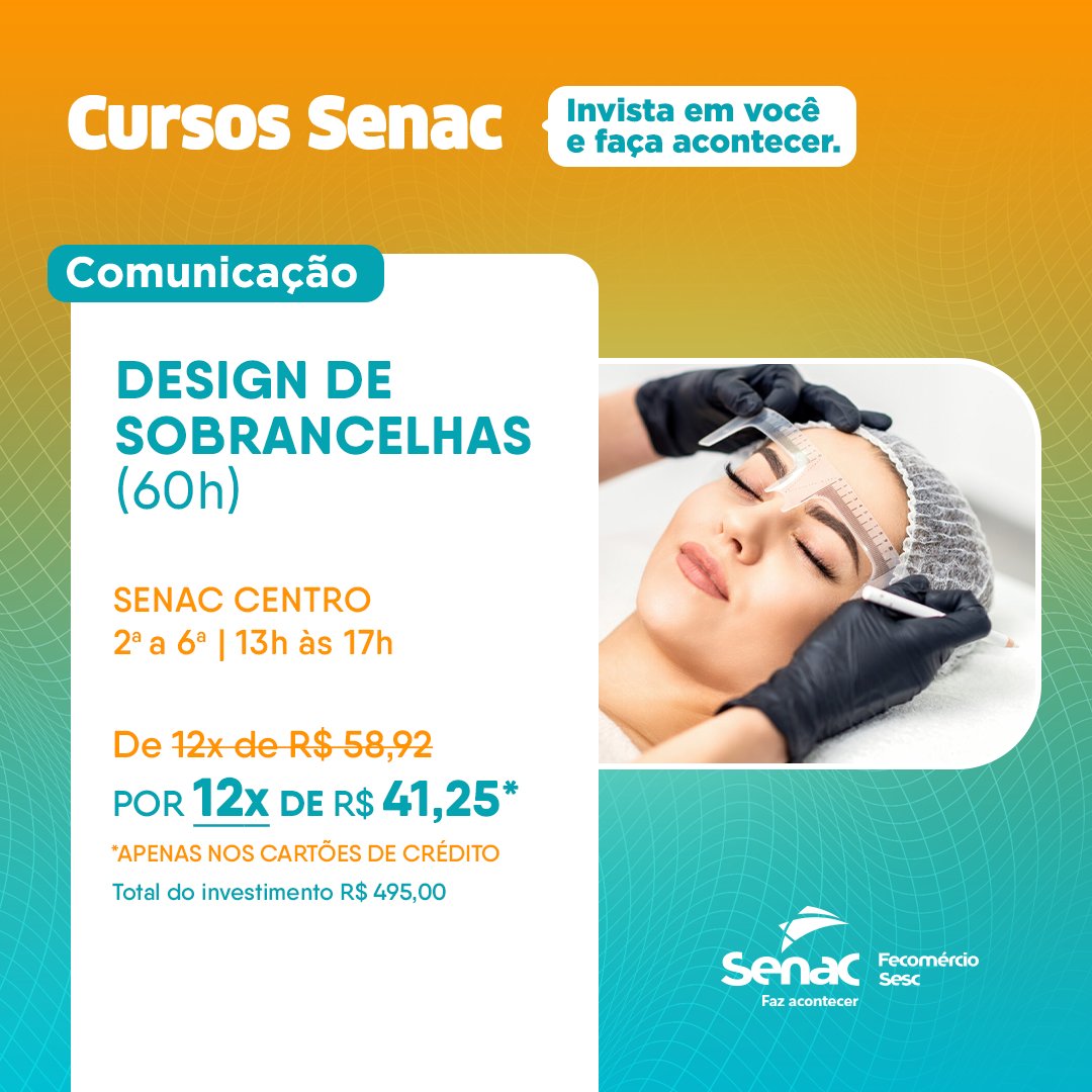 Senac RN tweet media