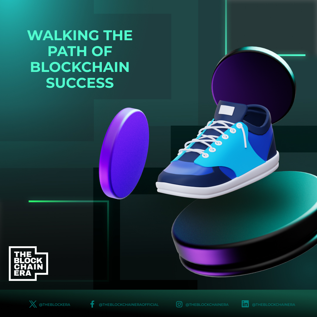 👟 Step into the world of blockchain with The Blockchain Era. Walk the path of success, one innovation at a time!

#TBE #TheBlockchainEra #DigitalFootprints