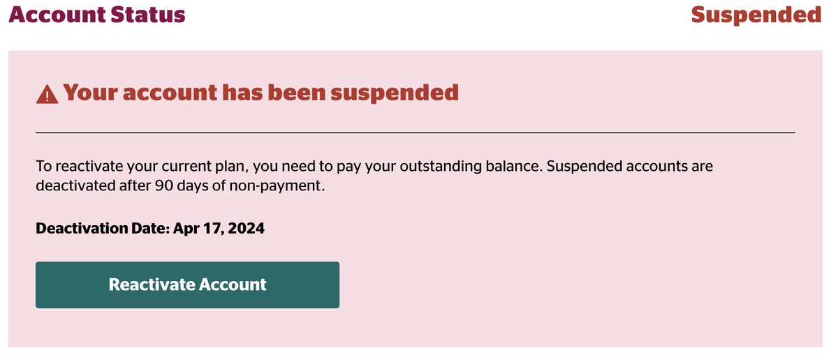 therealjoxer's tweet photo. @koodo Prepaid customer, auto topup, says my account was suspended - 3 months from now?  I think your system is messed up.  Someone set your date wrong? https://t.co/0TeAzqUFMZ