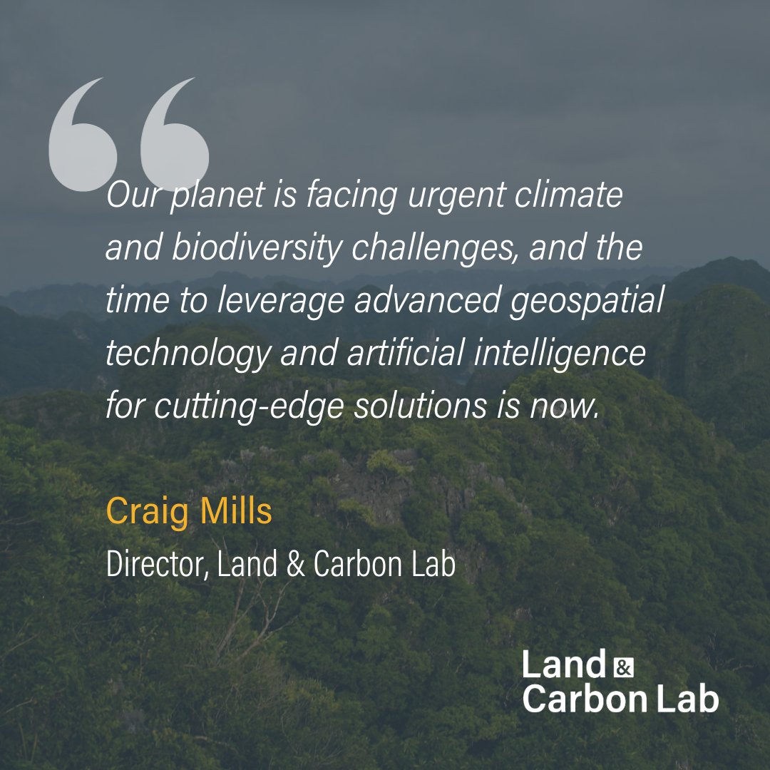 In a world being reshaped by artificial intelligence, Land & Carbon Lab is spearheading the rapid advancement of geospatial monitoring by transforming complex environmental data into actionable information for decision makers.