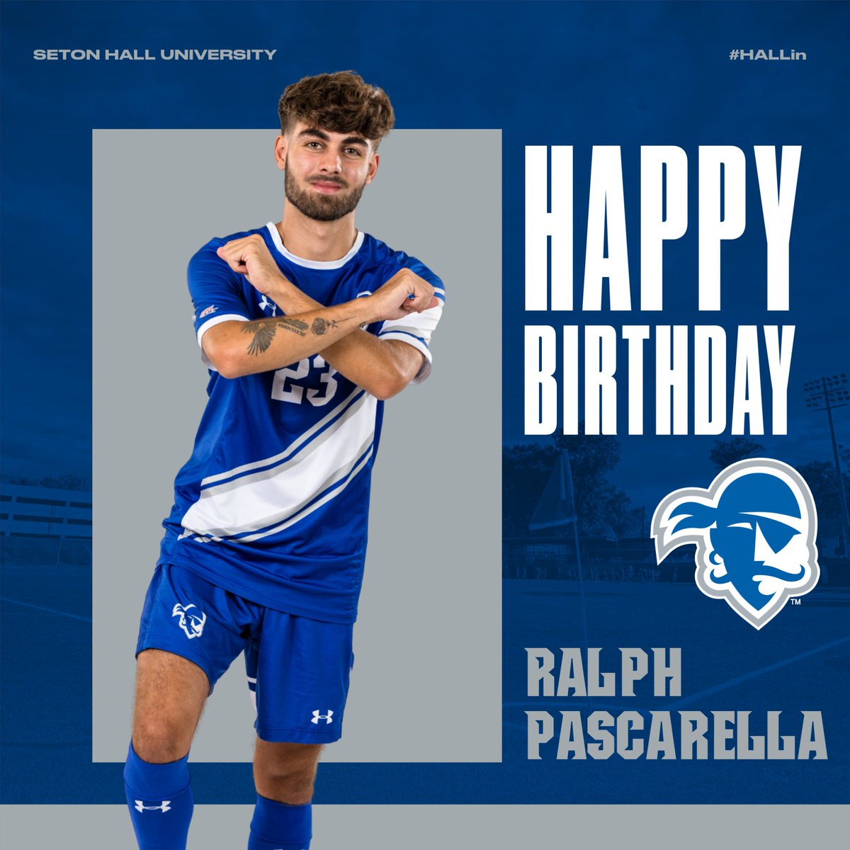 A very 𝙃𝘼𝙋𝙋𝙔 𝘽𝙄𝙍𝙏𝙃𝘿𝘼𝙔 to RALPH PASCARELLA!! #HALLin ⚽🏴‍☠️🎉🎂