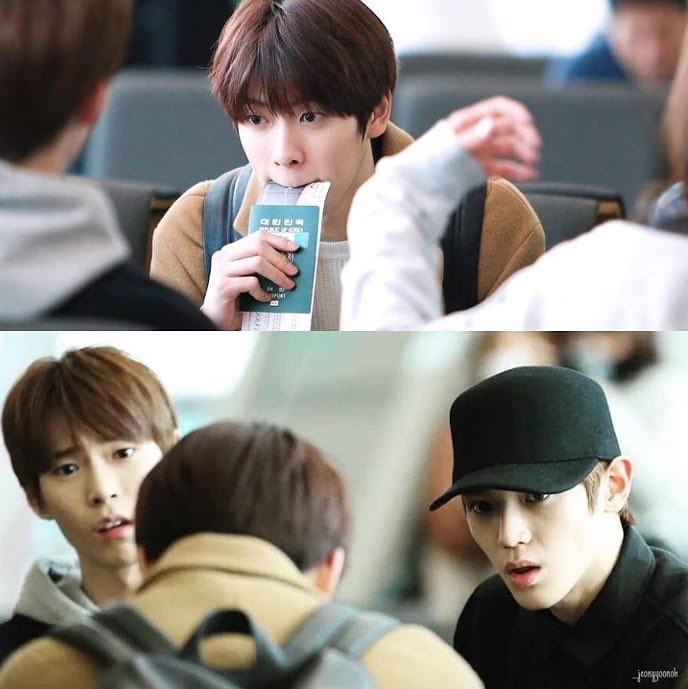 รูปนี้คือที่สุดในใจและตลอดไป เอนดุหมดทั้งสามหน่อ ทั้งแจยอนที่งับบอดดิ้งพาส ทั้งโดยองแทยงที่ทำหน้างงแบบ ทำไมอะ ทำไมถึงทำแบบนั้นอะ กุ5555555555555555555555555555555555555555