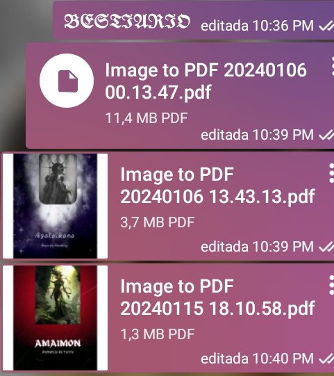 E o Bestiário que foi atualizado com deuses, demônios e criaturas para a base👀👀