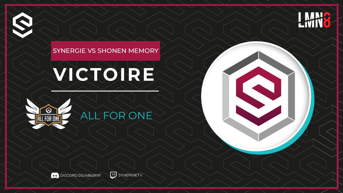 Victoire éclatante au match 2 des ALL FOR ONE !🏆

L'équipe a brillé grâce à sa coordination et sa stratégie.
GG à tous les coéquipiers, nous avons montré que le travail d'équipe triomphe toujours !💪#Overwatch2 

Félicitations également à <a href="/Shonen_Esports/">Shonen Esports</a> qui n'a pas démérité !