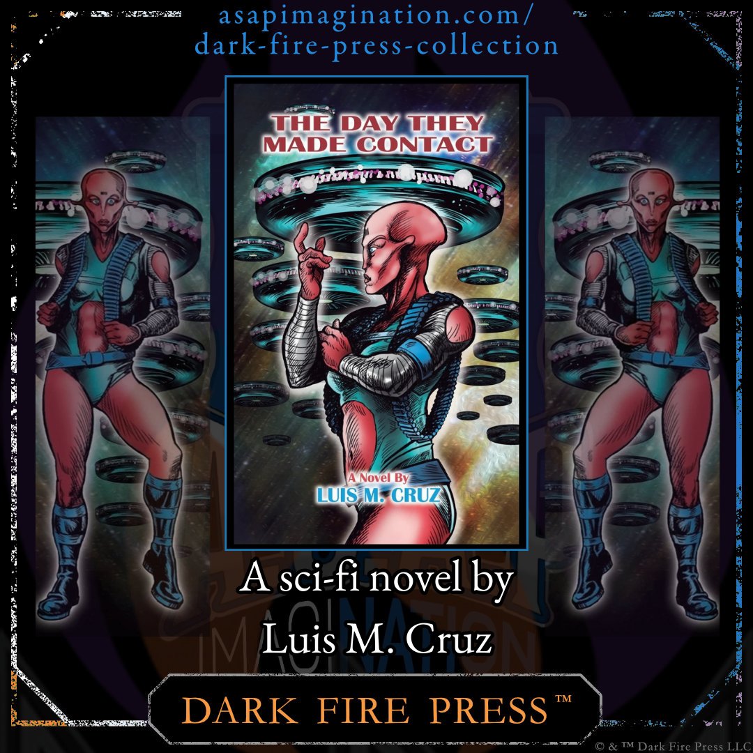 darkfirepress's tweet photo. From author @LuisMCruz1. Available now through @asapimagination NE1 World: https://t.co/G1gBi2Rd0y
#scifi #syfy #Publisher #publishing #distributor #NE1World #ASAPImagination #DarkFirePress #YAfiction #novel #books https://t.co/MLBeRnxtMf