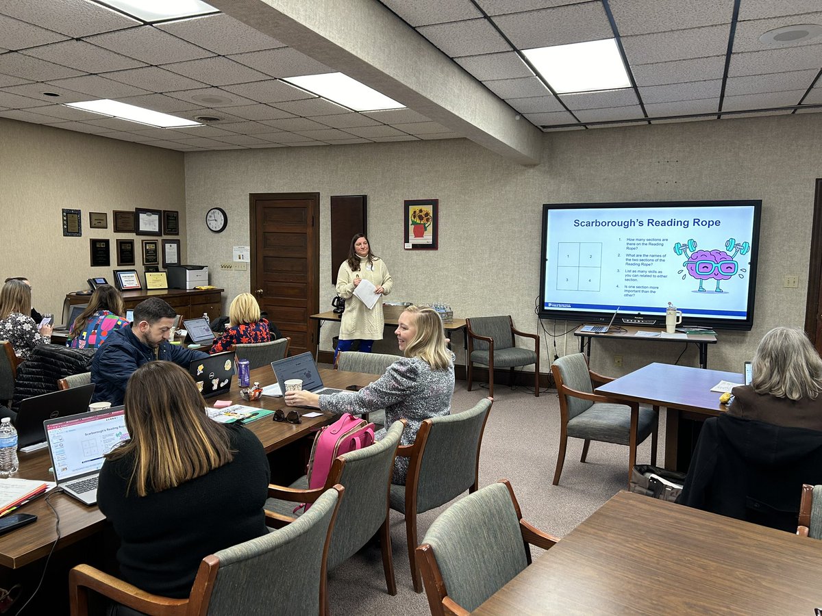 Davidson County Schools are leveling up their leadership knowledge in literacy with <a href="/Mrs_Fitts/">Amber Fitts</a> <a href="/NCDPI_OEL/">NCDPI Office of Early Learning</a> I love the commitment! Stay the course!