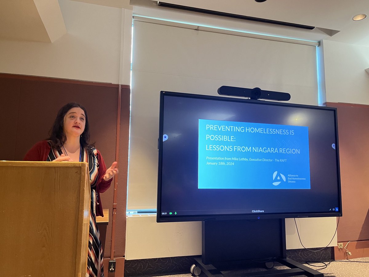 Great turnout from #ottcity councillors &amp; local leaders for “Preventing Homelessness is Possible” to hear from Mike Lethby ED of the Raft youth shelter who have reduced homelessness by 75-80% through prevention efforts. Thnx to Councikkor Carr for hosting! #WeCanEndIt