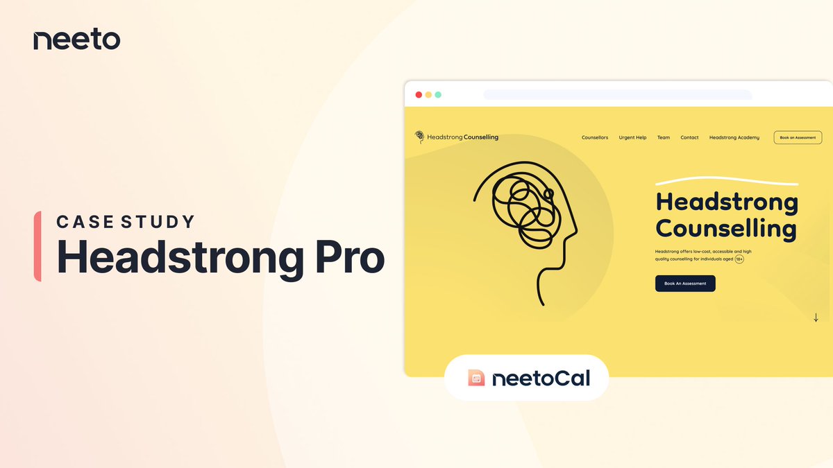 Check out our latest blog post featuring a case study on neetoCal and how Headstrong Pro is using its capabilities.

Read the blog here: blog.neeto.com/p/neetocal-cas…

#Casestudy #SchedulingSoftware #TherapyTools #TherapySchedulingSoftware #SaaS #AppointmentScheduling