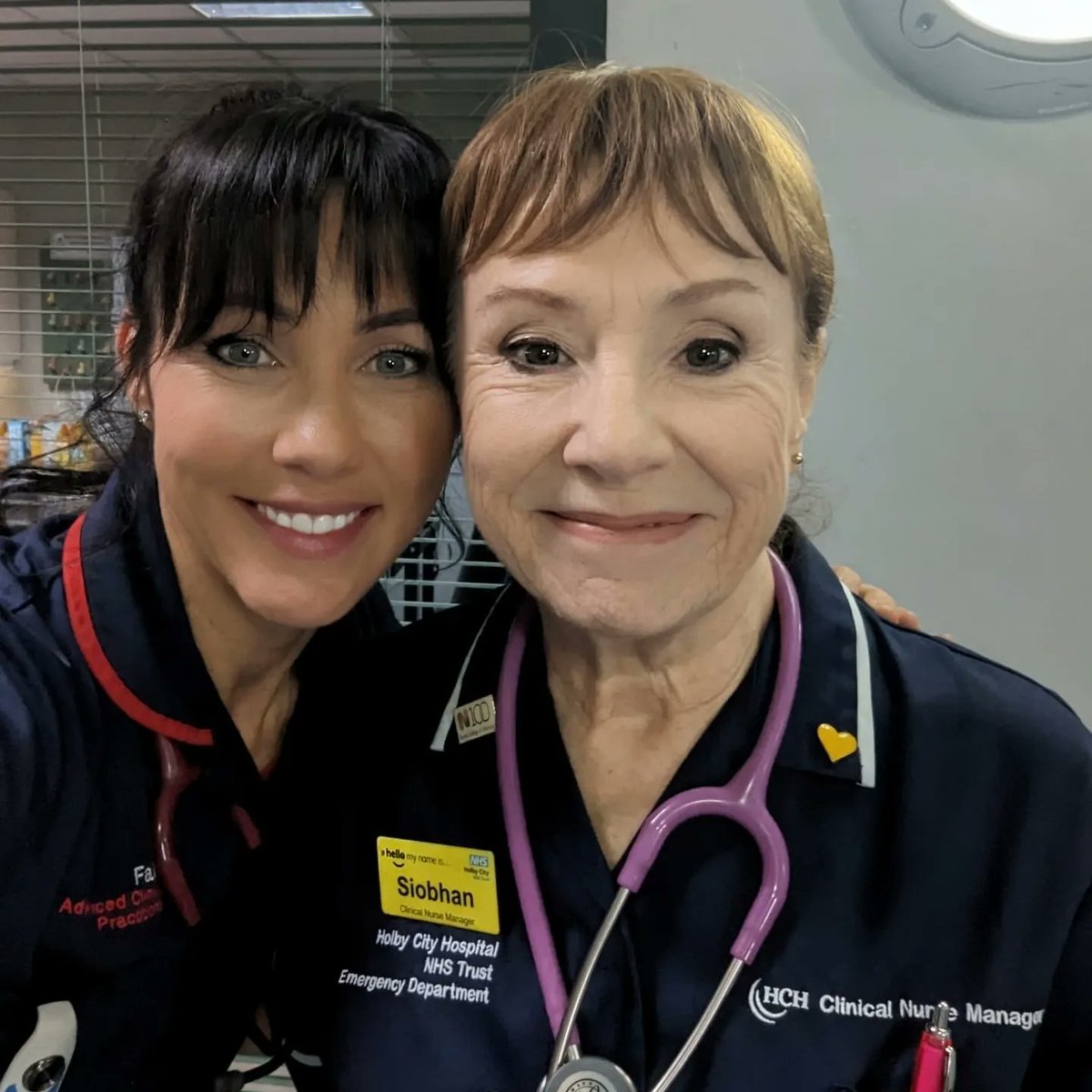 Can't wait for everyone to fall in love with @melaniejhil 💞💖💕 #Casualty