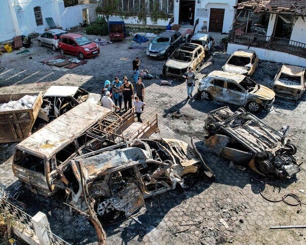 LeftUnityParty's tweet photo. Israel has now destroyed every hospital in Gaza - all 36. It has destroyed the majority of residential and public buildings. More than 2 million Palestinians are facing Isreali created famine. The Western media has almost magically disappeared this crime. Genocide in plain sight. https://t.co/PZGnZ4IvQr