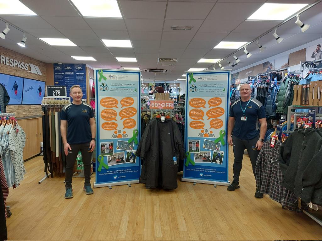 We would like to thank @Trespass Abergavenny for their continued support. As a partnership the store is offering 10% off everything to all @AneurinBevanUHB staff & RTS supporters/participants🫶 just mention #RTS10 at the till #Mentalhealth @Matthew81156980 @M33CMK @CEOabuhb