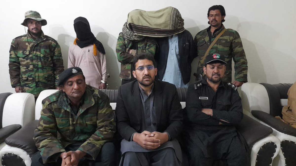 Alhamdolillah. Recovered vehicle (Vitz) that was snatched on gun point five days back. Culprits including two Police Sepoys arrested. Levies Force is always vigilant in maintaining Law and Order.