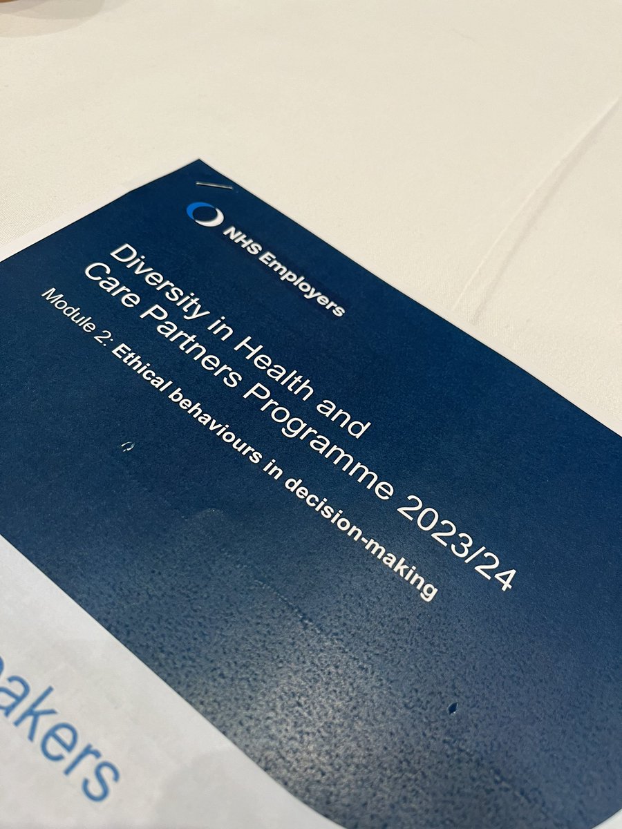 NatashaAllenMW's tweet photo. Fantastic day so far at the @NHSEmployers and @NHSConfed Conference - Diversity in Health and Care Partners Programme: Ethical behaviours in decision-making, including inspiring poetry from @lgbtpoetlaureat 💜🌈 #NHSEPartners #EDIMatters #Conversationsthatchangetheworld https://t.co/Y3t4ydtu9M