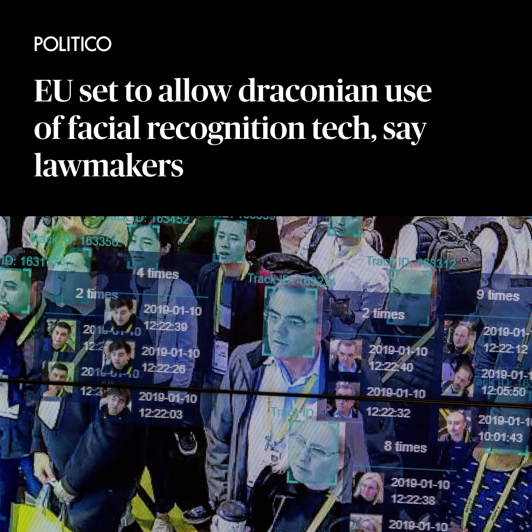 Last-minute tweaks to the EU’s Artificial Intelligence Act will allow law enforcement to use facial recognition technology on recorded video footage without a judge’s approval. Here are the details: bit.ly/425CMx8