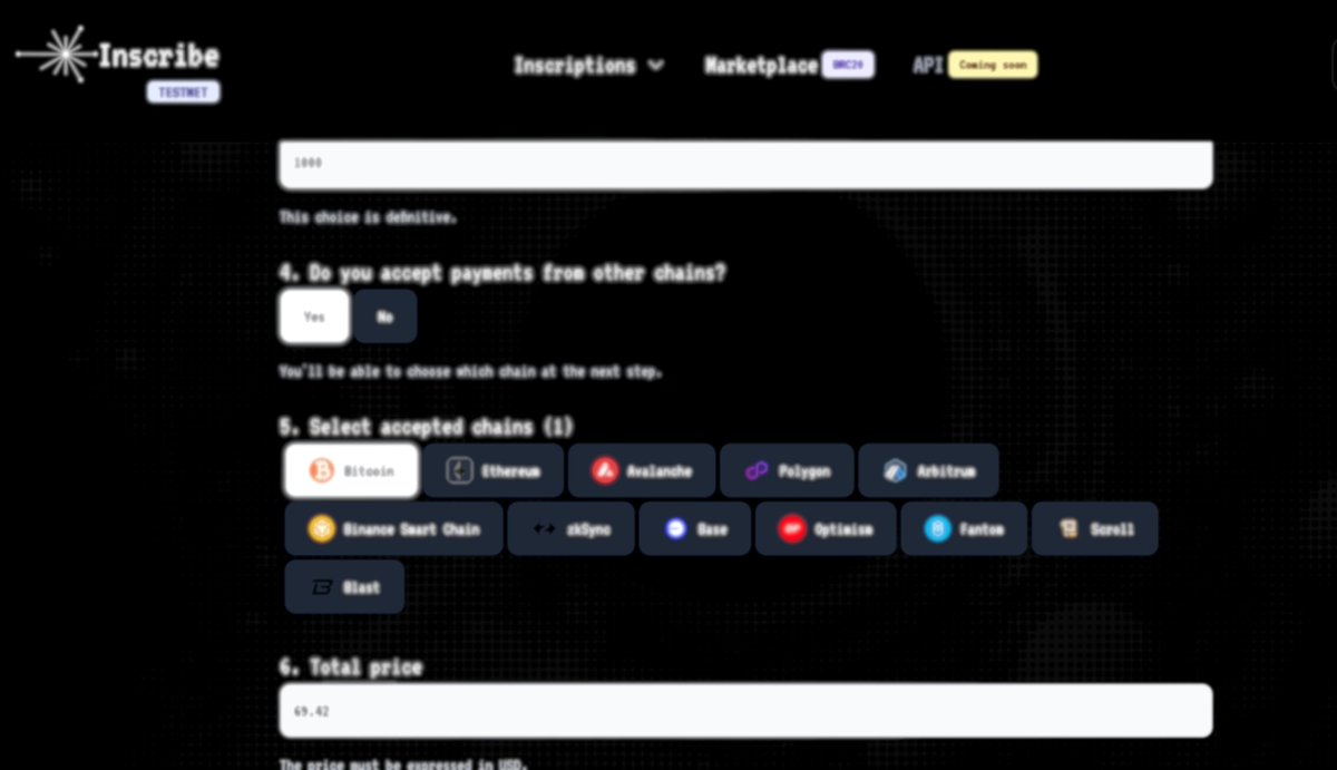 You have ETH on mainnet? ETH on Scroll ? ETH on ███? 
And you want to buy BRC20 ordinals ?

Tomorrow.
$INS