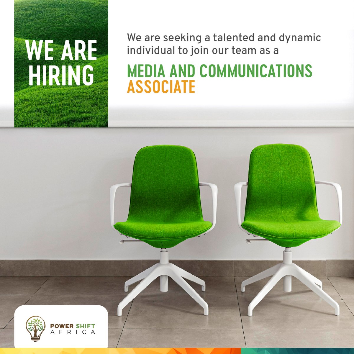 We're #hiring! 📢 Power Shift Africa is seeking to recruit a Media and Communications Associate who will play a key role in developing and implementing communication plans for our organisation. All applications should be submitted to careers@powershiftafrica.org by 31 January…