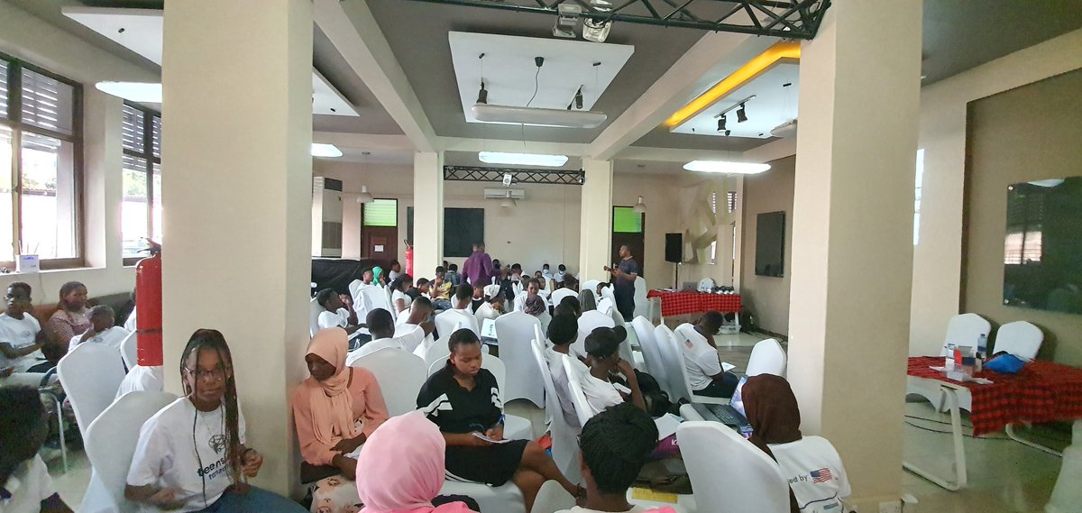 The teenagers were keen on learning some Python Language foundation and <a href="/IamJoanHenry/">Joan Henry</a> our Volunteer at <a href="/binaryxlabs/">Binary (Labs)</a> made it so simple for the young stars to actually learn some foundation of coding using awesome Python.