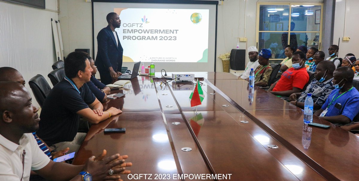 OfficialOGFTZ's tweet photo. OGFTZ ANNUAL EMPOWERMENT PROGRAM (2023)
Ogun-Guangdong Free Trade Zone organized an empowerment program focusing on meaningful & sustainable development in the host communities and the program aims to support economic and social growth among the locals.
#OGFTZ #EmpowermentProgram https://t.co/VL60tsZ5d4