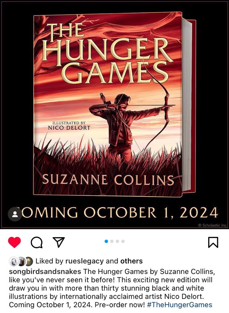 HUTCHERNAISANCE's tweet photo. I CANT BELIEVE WE GET AN ILLUSTRATED VERSION OF THG https://t.co/T3c1lXUJQA