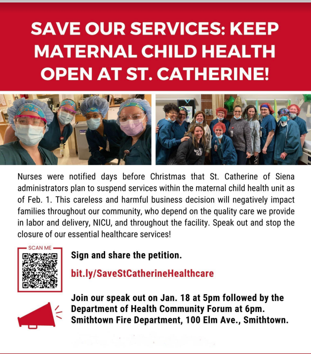 <a href="/Suffolkprogress/">Suffolk Progressives</a> stands in solidarity with NYSNA.