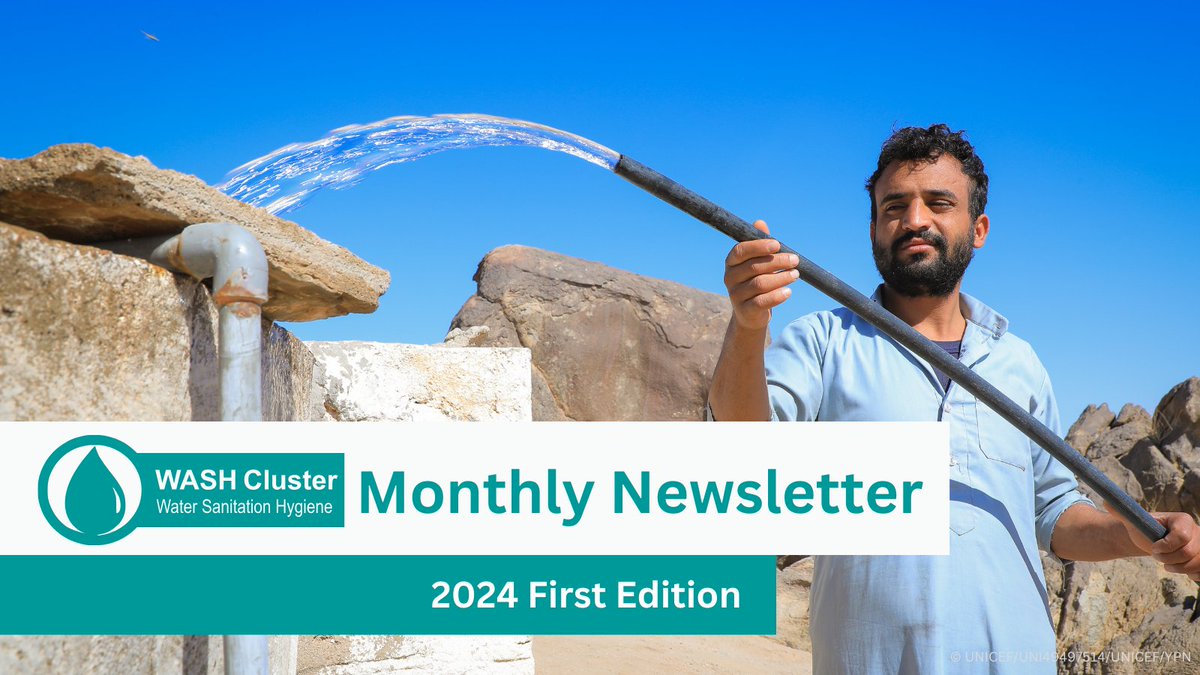 WASHClusterGlob's tweet image. ✨ 1st edition of #GWC Newsletter for 2024, NOW OUT!

Read DRC's Intersectoral Manual for Humanitarian Response DRC, #WASH Cluster Yemen's Response Report, &amp;amp; Ukraine WASH Cluster Strategy.

Plus:
✅operational updates from NCPs
✅new faces on the team

🔗 bit.ly/4b4RybI