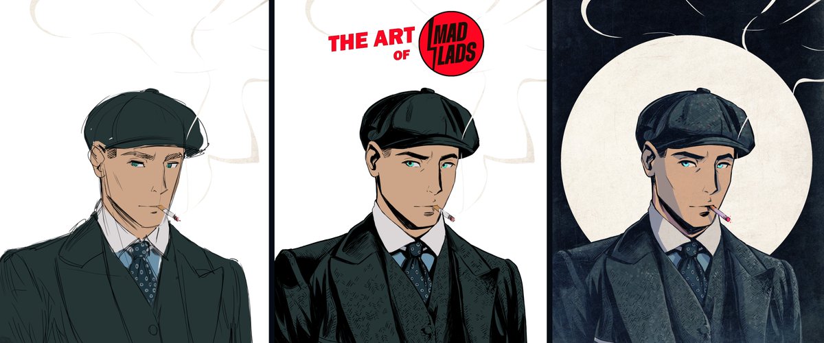 GM Beautiful Mates💫
The Art of <a href="/MadLads/">Mad Lads</a> 
Part VI 🖌️❤️

This was one of our initial references we discussed with @yver__. As we neared the completion of our project, I began to work on the 1:1 scale drawing, starting with this particular one ❤️‍🔥.
It's arguably our most iconic